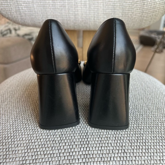 Gucci Baby Bit Horsebit-Detailed Leather Pumps in Black - Picture 6 of 15